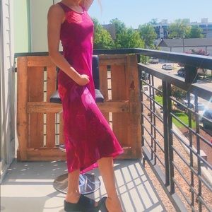 Frutscia, floral print maxi dress